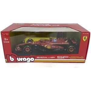 Ferrari SF-24 #55 Carlos Sainz 1/10 Scale Die Cast Racing Car Bburago